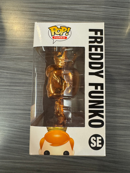 Funko POP: Freddy Funko (Copper Chrome)(2018 SDCC)(Damaged Box)[A] #SE