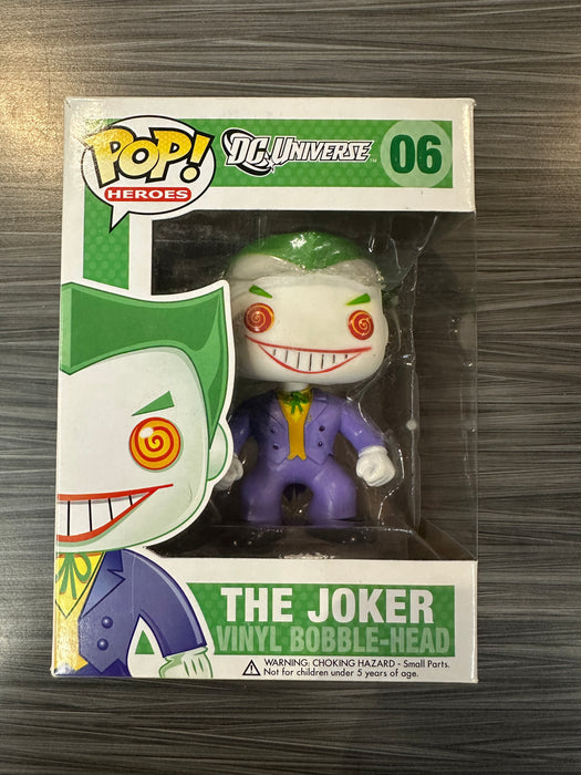 Funko POP! Heroes: DC Universe - The Joker [Vinyl Bobble-Head](Damaged Box) #06