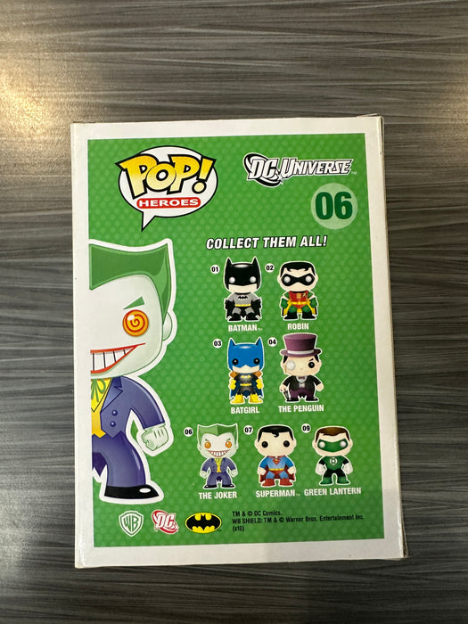 Funko POP! Heroes: DC Universe - The Joker [Vinyl Bobble-Head](Damaged Box) #06