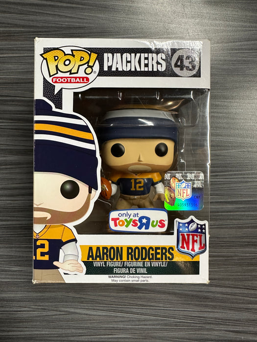 Funko POP! Football: Packers - Aaron Rodgers (Toys R Us)(Damaged Box*) #43