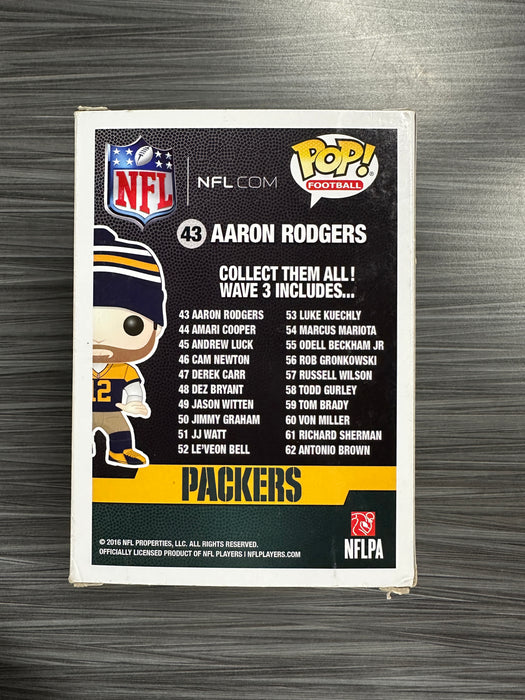 Funko POP! Football: Packers - Aaron Rodgers (Toys R Us)(Damaged Box*) #43