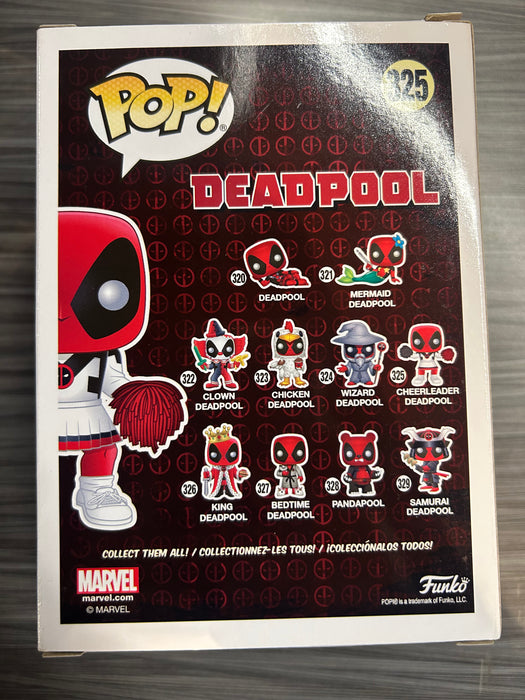 Funko POP! Deadpool: Cheerleader Deadpool [Pink Glitter] (2018 SDCC/1000 PCS)(Damaged Box) #325