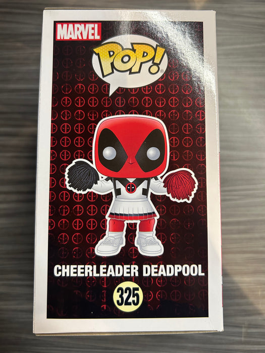Funko POP! Deadpool: Cheerleader Deadpool [Pink Glitter] (2018 SDCC/1000 PCS)(Damaged Box) #325