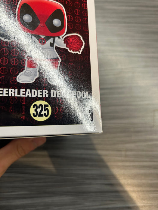 Funko POP! Deadpool: Cheerleader Deadpool [Pink Glitter] (2018 SDCC/1000 PCS)(Damaged Box) #325