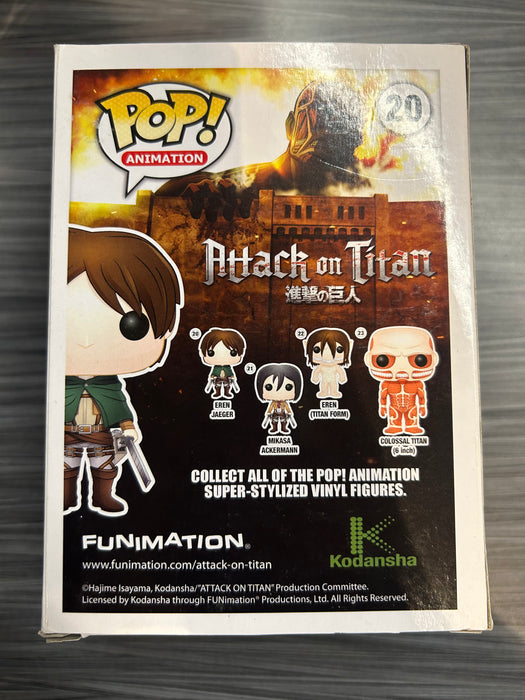 Funko POP! Animation: Attack on Titan - Eren Jaeger (Damaged Box) #20