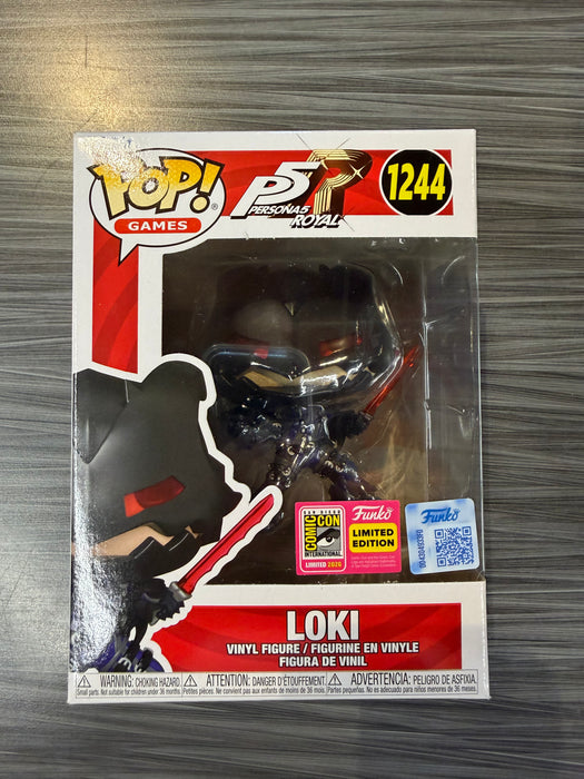 Funko POP! Games: Persona 5 Royal - Loki (2026 SDCC)(Damaged Box) [A] #1244