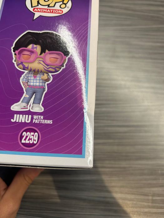 Funko POP! Animation: K-Pop Demon Hunters - Jinu with Patterns (CHASE)(Damaged Box)[B] #2259