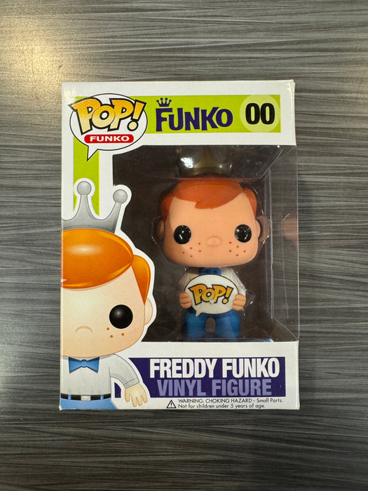 Funko POP! Funko: Freddy Funko [Blue Tie](Damaged Box)[C] #00