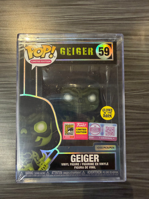 Funko POP! Limited Edition: Comics - Geiger (GiTD)(2026 SDCC)(Funko Legendary/1000 PCS) #59