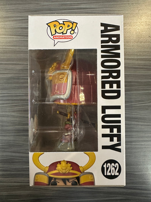 Funko POP! Animation: One Piece - Armored Luffy [Metallic] (CHASE)(Funko)(Damaged Box)[A] #1262