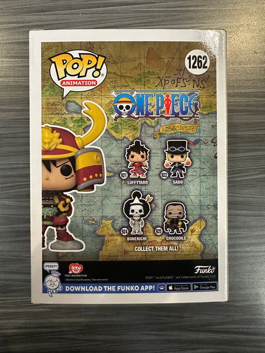 Funko POP! Animation: One Piece - Armored Luffy [Metallic] (CHASE)(Funko)(Damaged Box)[A] #1262
