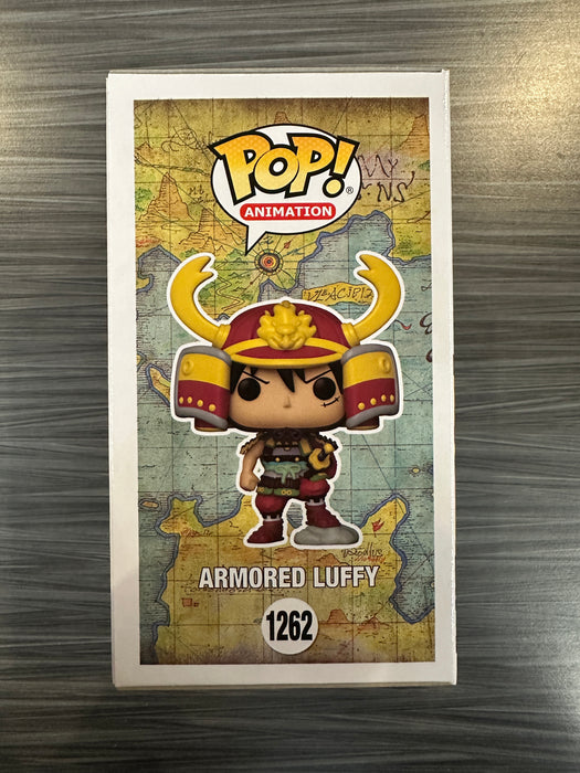 Funko POP! Animation: One Piece - Armored Luffy [Metallic] (CHASE)(Funko)(Damaged Box)[A] #1262