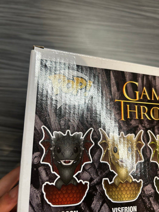 Funko POP! Game of Thrones: Drogon, Viserion, & Rhaegal (2020 Spring Convention)(Damaged Box)[3-Pack]