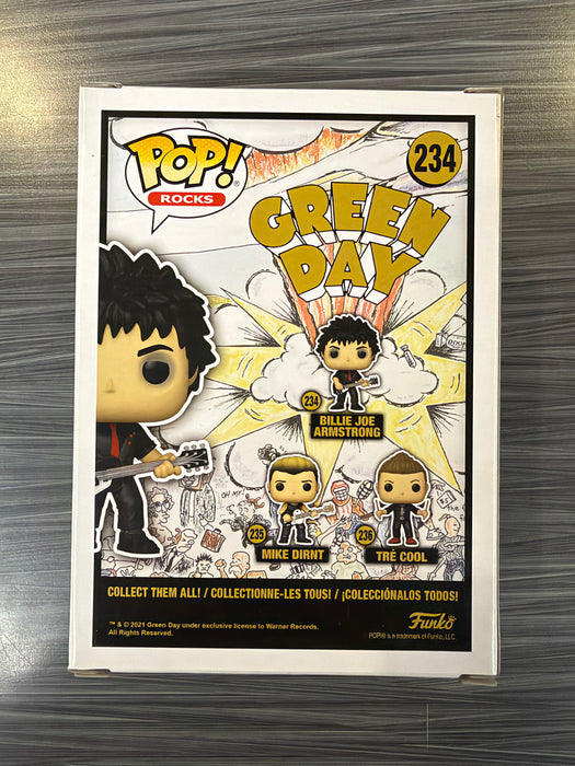 Funko POP! Rocks: Green Day - Billie Joe Armstrong (Damaged Box*) #234