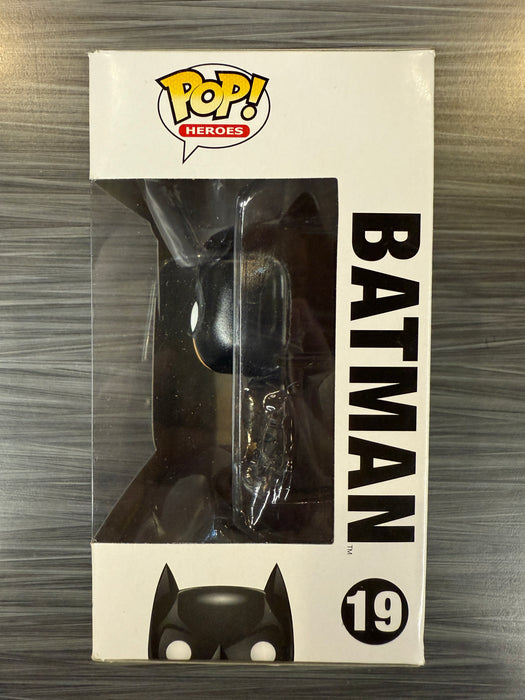 Funko POP! Heroes: The Dark Knight Rises - Batman (3 Lang Darker Box)(Damaged Box) #19