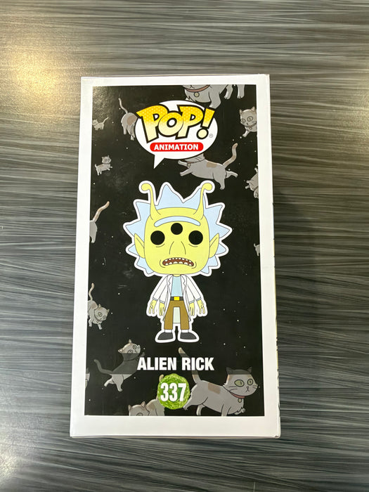 Funko POP! Animation: Rick And Morty - Alien Rick (2018 ECCC)(Damaged Box)[B] #337