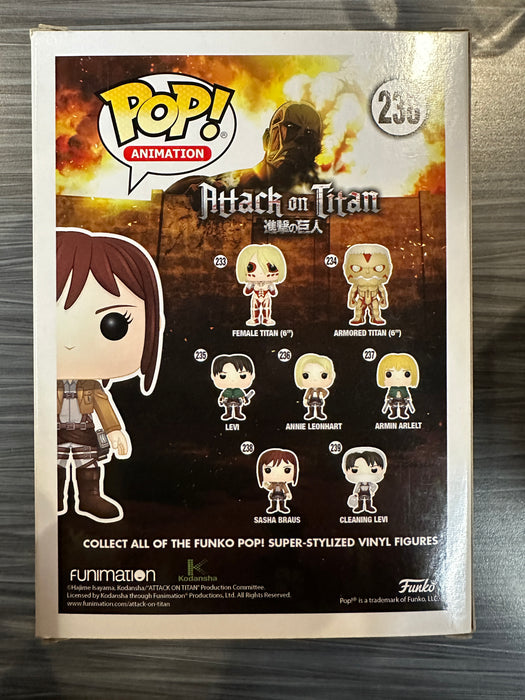 Funko POP! Animation: Attack On Titan - Sasha Braus (GameStop)(Damaged Box)[B] #238