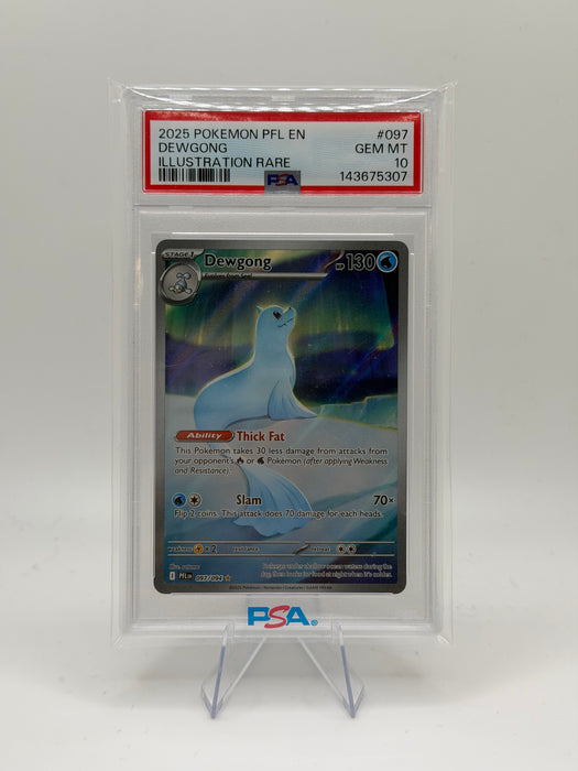 2025 POKEMON PFL EN Dewgong #097 Illustration Rare [GEM MT 10]