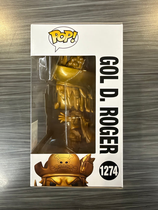 Funko POP! Animation: One Piece - Gol D. Roger [Gold] (Funtastic Voyage 3400 PCS Show Edition) #1274