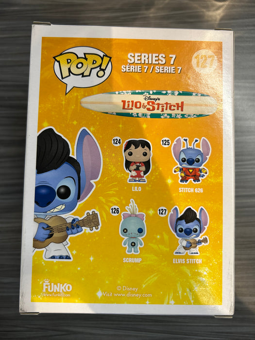 Funko POP! Disney: Elvis Stitch (Hot Topic)(Damaged Box)[B] #127