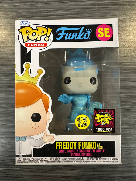Funko POP! Freddy Funko As Tron (2022 Fundays 1000 PCS)(GiTD) #SE