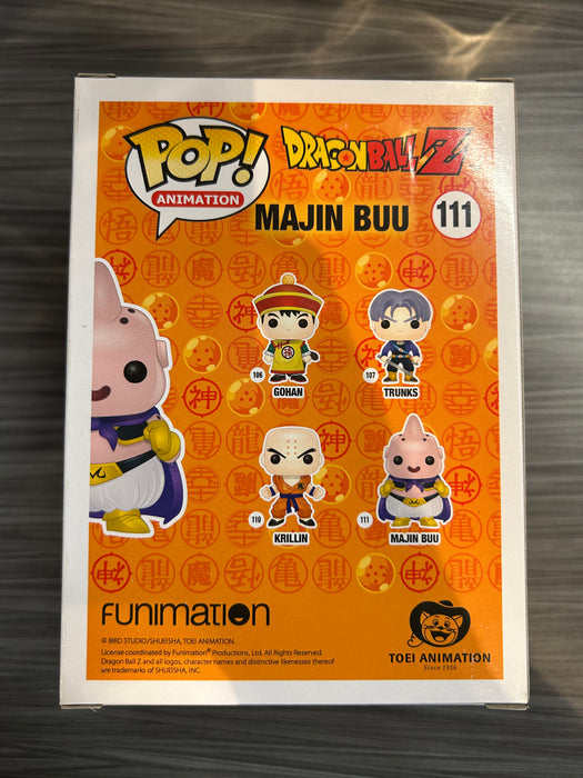 Funko POP! Animation: Dragon Ball Z - Majin Buu [Chocolate](Dragon Con)(Damaged Box)[B] #111