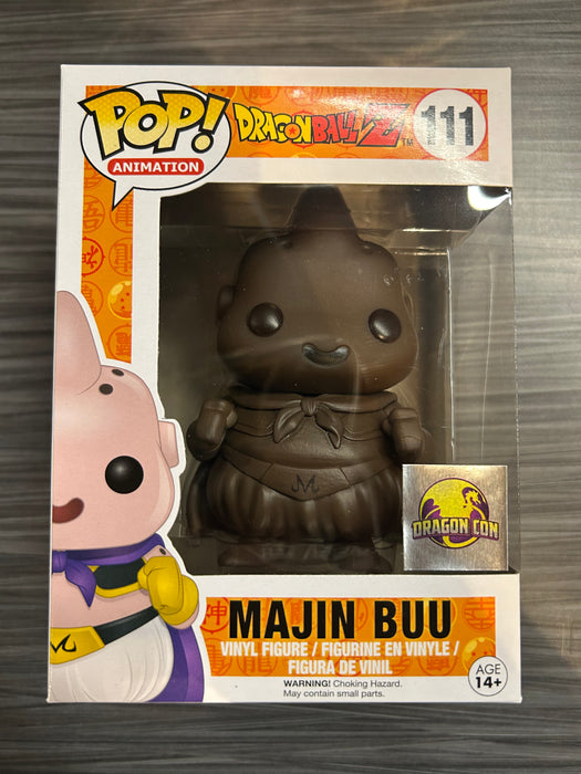 Funko POP! Animation: Dragon Ball Z - Majin Buu [Chocolate](Dragon Con)(Damaged Box)[A] #111