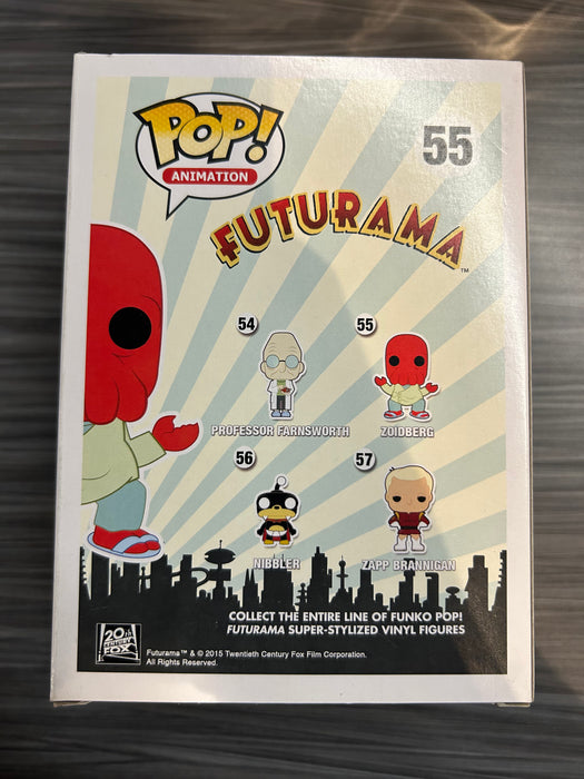 Funko POP! Animation: Futurama - Zoidberg (Damaged Box) #55