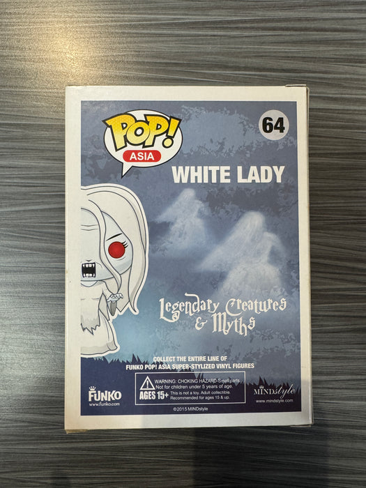 Funko POP! Asia: Legendary Creatures & Myths - White Lady (GiTD)(2015 POP ASISA)(Damaged Box)[A] #64