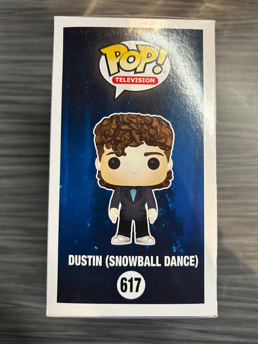 Funko POP! Television: Stranger Things- Dustin Snowball Dance (2018 SDCC)(Damaged Box) #617