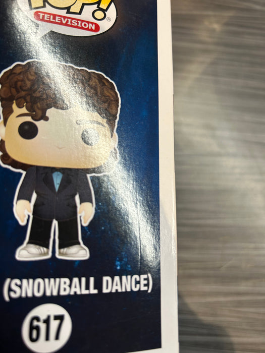 Funko POP! Television: Stranger Things- Dustin Snowball Dance (2018 SDCC)(Damaged Box) #617