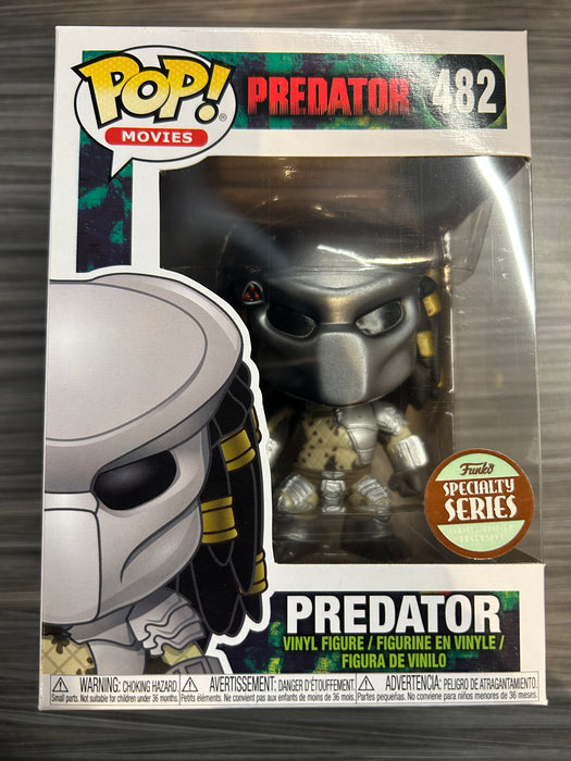 Funko POP! Movies: Predator - Predator (Specialty Series)(Damaged Box) #482
