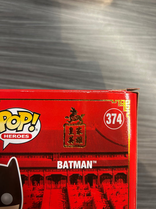 Funko POP! Heroes: DC - Batman [Imperial Palace] (Metallic)(2021 Limited Edition)(Damaged Box) #374