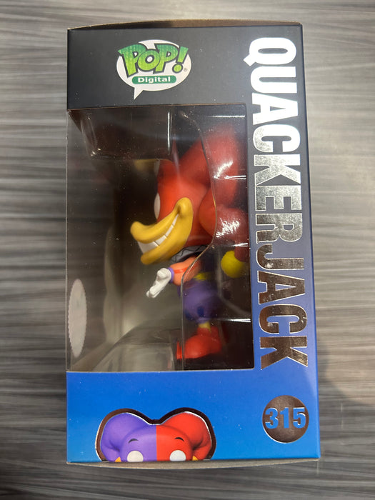 Funko POP! Digital: Disney Darkwing Duck - Quackerjack (NFT Release 2100 Pcs)(Damaged Box) #315