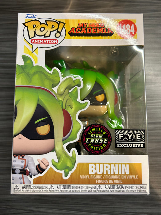 Funko POP! Animation: My Hero Academia - Burnin (FYE)(CHASE)(Damaged Box) #1484