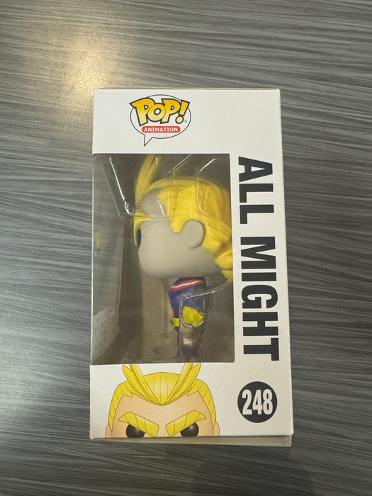 Funko POP! Animation: My Hero Academia - All Might (GiTD)(2017 Funimation)[2019 Release](Damaged Box)[B] #248