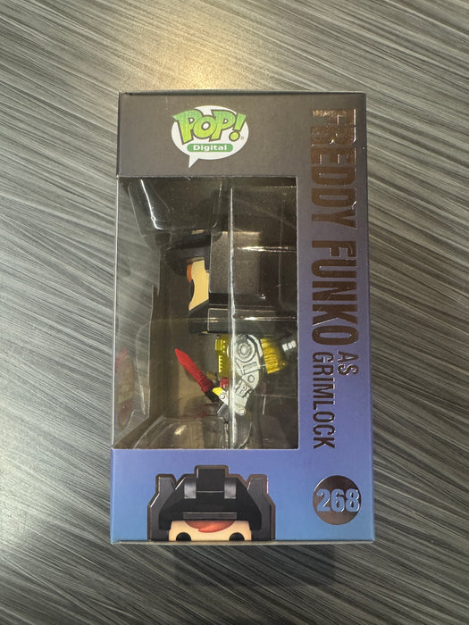 Funko POP! Digital: Transformers - Freddy Funko as Grimlock (NFT Release 2600 PCS)(Damaged Box) #268