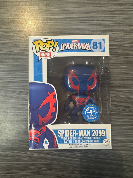 Funko POP! Marvel Spider-Man: Spider-Man 2099 (Underground Toys)(Damaged Box) #81