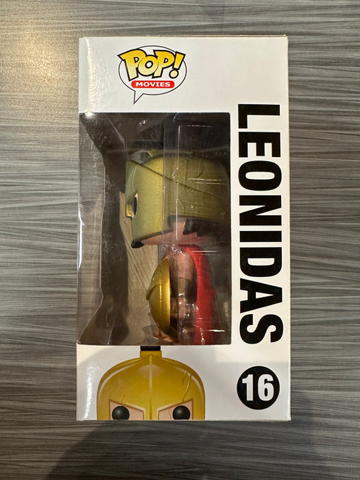 Funko POP! Movies: 300 - Leonidas [Matte Helmet/2012 Release] (Damaged Box) #16