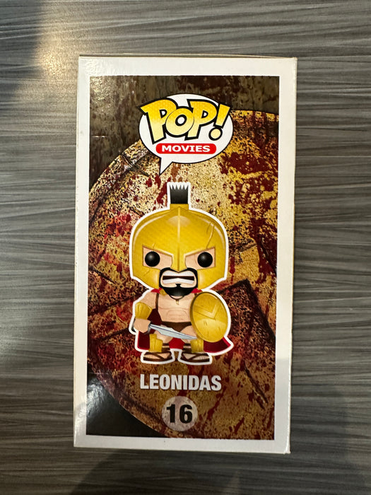 Funko POP! Movies: 300 - Leonidas [Matte Helmet/2012 Release] (Damaged Box) #16