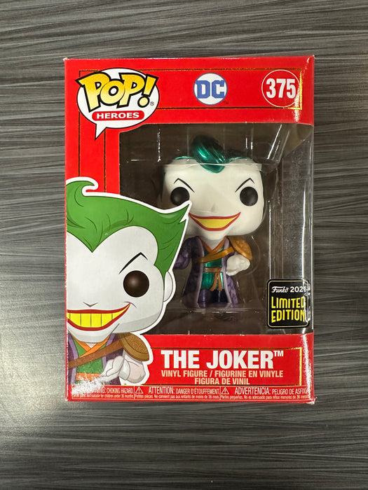Funko POP! Heroes: DC - The Joker[Imperial Palace](2021 Limited Edition)(Damaged Box) #375