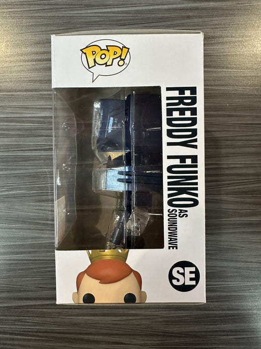 Funko POP! Heavy Metal Halloween 2023: Freddy Funko as Soundwave [Metallic] (2023 Heavy Metal 500 PCS)(Damaged Box) #SE