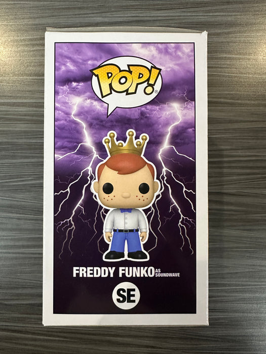 Funko POP! Heavy Metal Halloween 2023: Freddy Funko as Soundwave [Metallic] (2023 Heavy Metal 500 PCS)(Damaged Box) #SE
