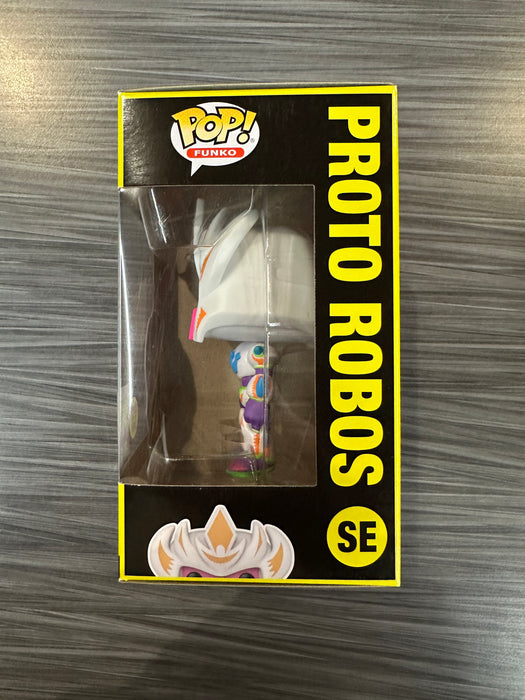Funko POP! Funko: Proto Robos (GiTD)(2022 Blacklight Battle)(500 PCS)(Damaged Box) #SE