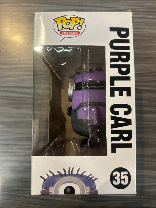 Funko POP! Movies: Despicable Me 2 - Purple Carl (2014 SDCC)(Damaged Box*) #35