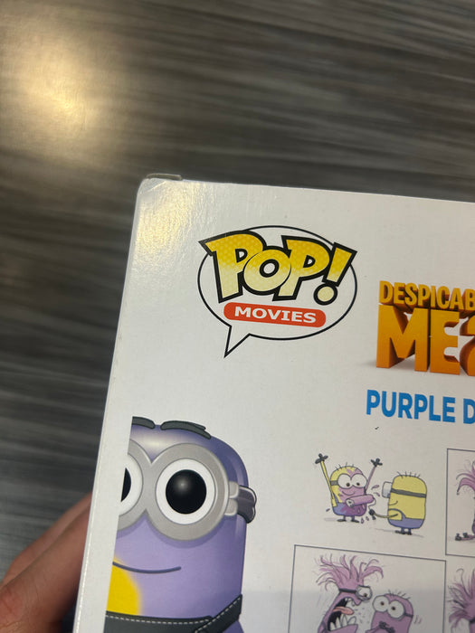 Funko POP! Movies: Despicable Me 2 - Purple Dave (2014 SDCC)(Damaged Box) #36