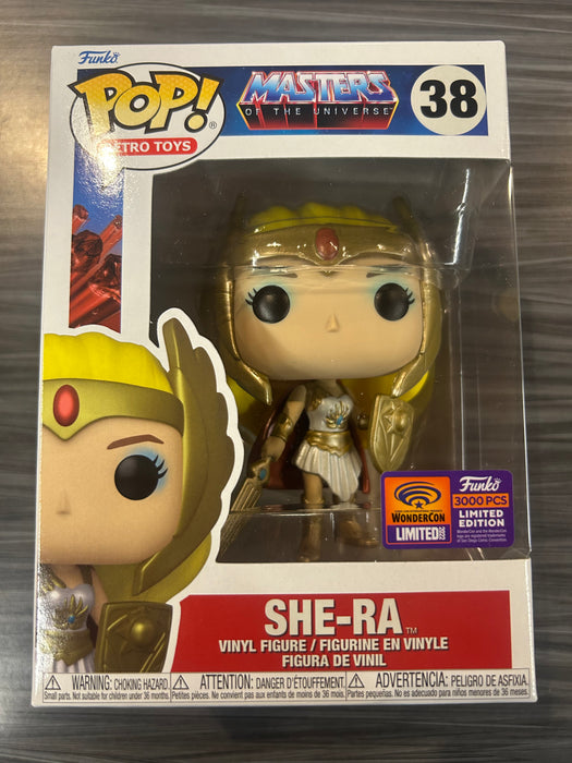 Funko POP! Retro Toys: Masters of The Universe - She-Ra (2022 Wondercon)(3000 PCS)(Damaged Box) #38