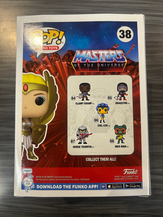 Funko POP! Retro Toys: Masters of The Universe - She-Ra (2022 Wondercon)(3000 PCS)(Damaged Box) #38