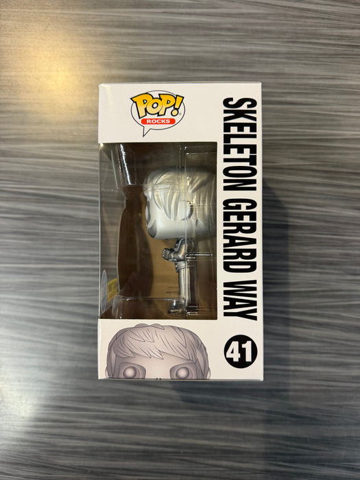 Funko POP! Rocks: MCR My Chemical Romance - Skeleton Gerard Way (Hot Topic)(5000 PCS)(Damaged Box) #41