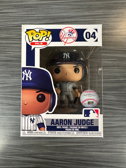 Funko POP! MLB: Aaron Judge [Road Jersey](Damaged Box) #04